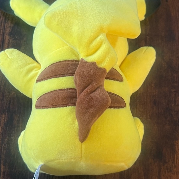 Yellow Pikachu Plush Toy 9 inch - Picture 4 of 10